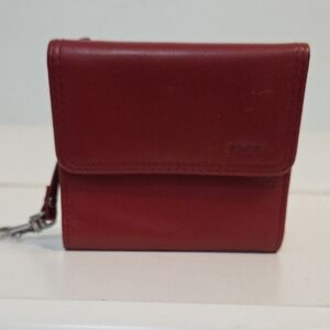 Fossil Leather Bifold Wallet Key & Card Holder